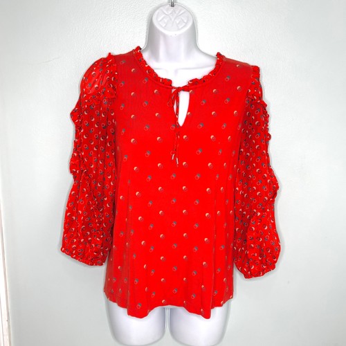 Anthro maeve jacquin red - maeve,
